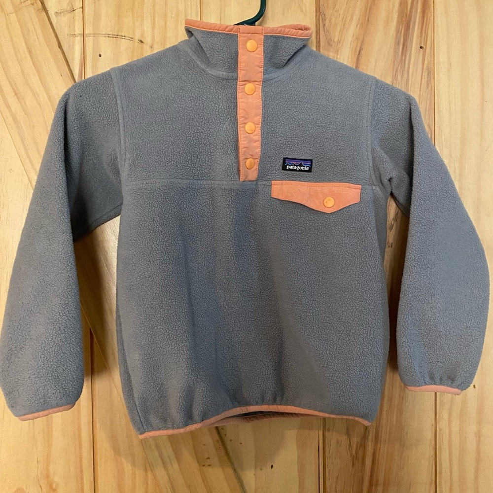 Patagonia kids  synchilla fleece pullover